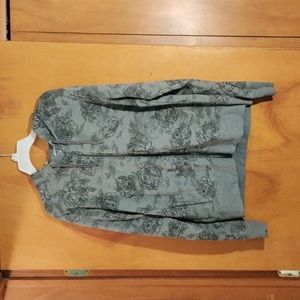 Eddie Bauer women's size large gray hoodie